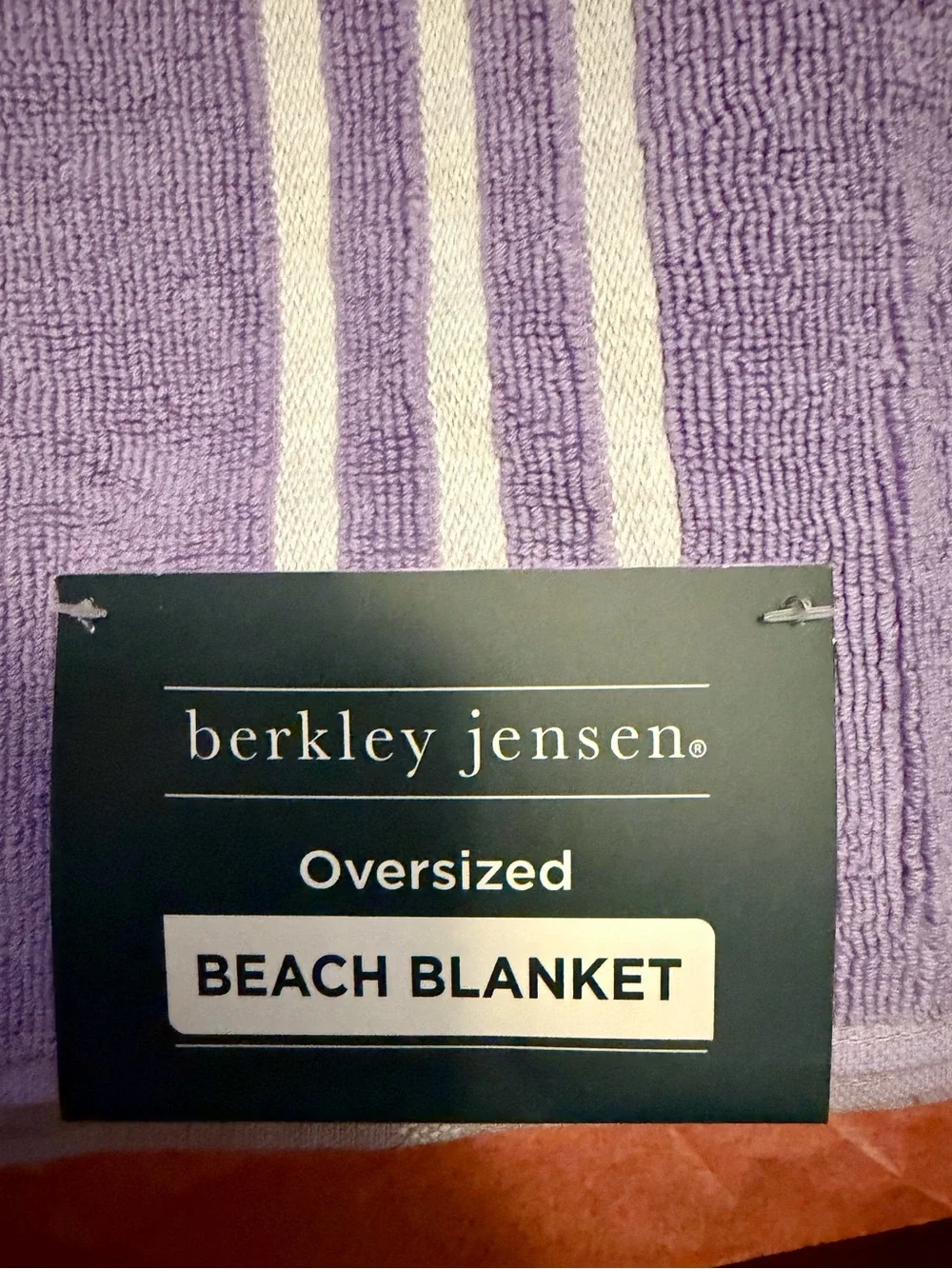 Berkley Jensen Oversized Beach Blanket - NEW
